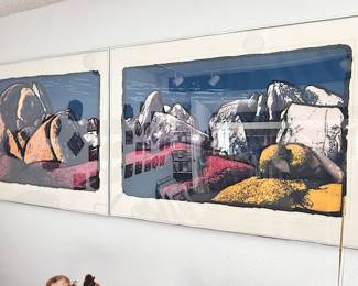etchings by Eva Kolosvary-Stupler & Paul Kolosvary