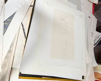 etchings by Eva Kolosvary-Stupler & Paul Kolosvary
