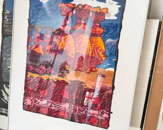 etchings by Eva Kolosvary-Stupler & Paul Kolosvary