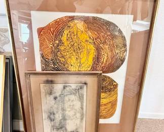 etchings by Eva Kolosvary-Stupler & Paul Kolosvary