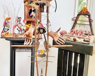 Assemblage art by Eva Kolosvary-Stupler