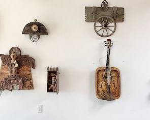 Assemblage art by Eva Kolosvary-Stupler