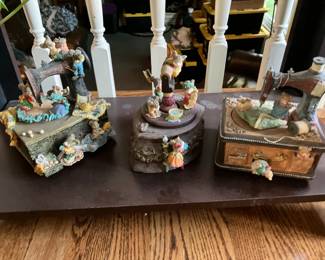Resin music boxes