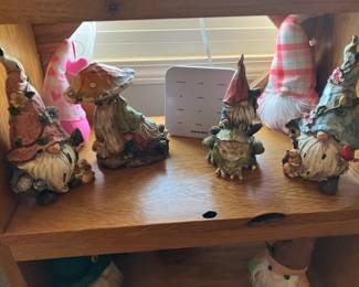 Some of the many gnomes
