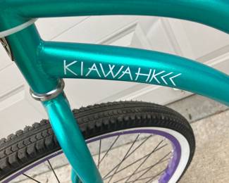 Maker's mark on bicycle