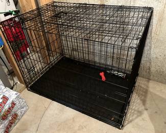 Large dog kennel