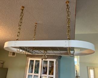 Hanging pot rack