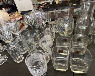 Glassware - sets and singles