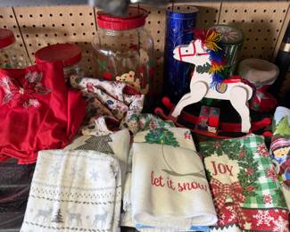 Christmas linens