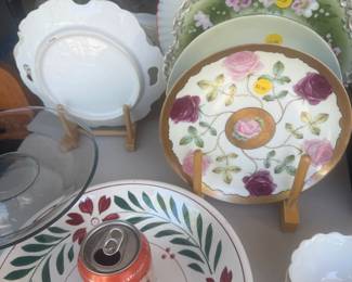 More hand painted plates