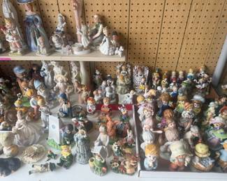 Hundreds of ceramic figurines!