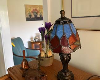 Stained glass lamps
