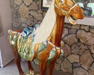 “Horse of a Different Color”
Check to see where it’s going to fit in your house
66”h x 57” w