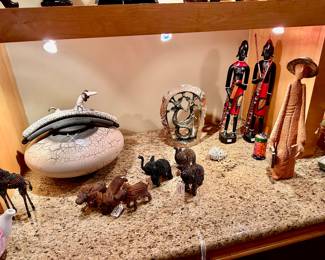 Vintage African Shona Stone Art
African Beaded Animals