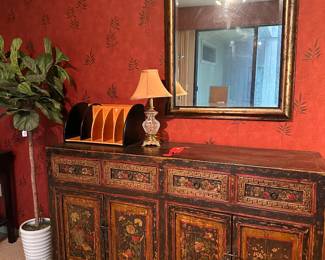 Vintage Asian Cabinet