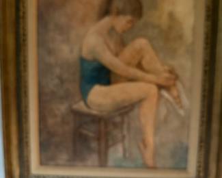 Painting on board by Belgian Painter
Willy Duyx 1936- 1986