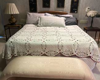 King Size Bed & Mattress
4 - Black Lacquer Wall Hanging