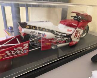 Winston Snap On Die cast Motorcycle