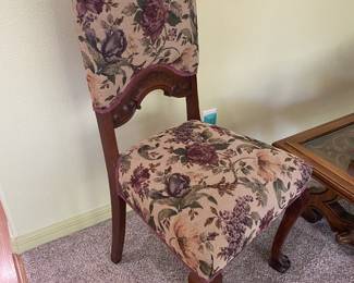 Antique Ball Claw Foot Chair
