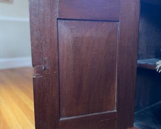Antique Two-Drawer Cabinet with Drawer. Measures 34" x 16" x 32" H. Photo 3 of 4.