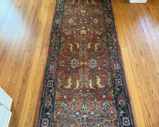 Vintage Persian Runner. Measures 10' x 2' 7". Photo 1 of 3.