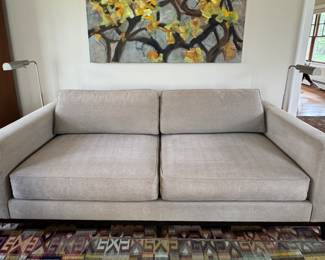 Christian Liaigre for Holly Hunt Sofa. Measures 85" W x 38" D. Photo 1 of 4.