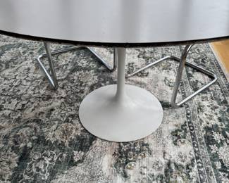 Knoll Saarinen Round Dining Table. Measures 48" D x 28.5" H. Photo 2 of 2.
