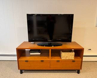 Room & Board Cherry Media Console. Measures 53" W x 20" D x 24" H. Photo 1 of 2.