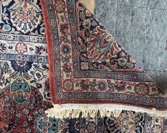 Vintage Persian Rug. Measures 13' 11" x 10' 3". Photo 4 of 4.