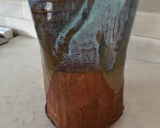 Studio Pottery Vase. Photo 1 of 3.