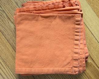Orange Napkins.