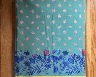Williams-Sonoma French Bee Tablecloth.