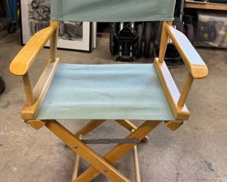 Set of 4 Canvas Director Chairs.