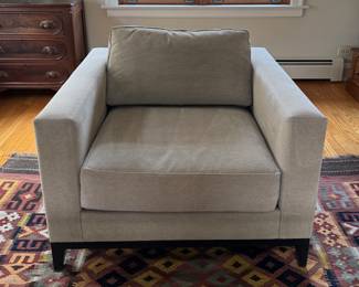 Christian Liaigre for Holly Hunt Club Chair - Only One. Measures 40" W x 38" D. Photo 1 of 5.