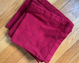 Red Napkins.
