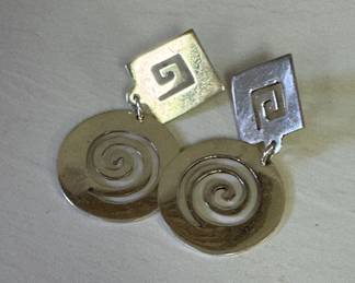 Sterling Silver Earrings.