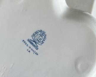 Herend Chinese Bouquet Heart Shape Trinket Dish. Photo 2 of 2.