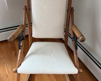 Vintage Victorian Child's Rocking Chair. Photo 1 of 2.