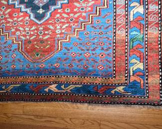 Vintage Persian Rug, Measures 4’ 7” x 8’ 4”. Photo 3 of 3.