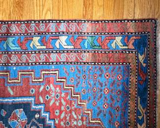 Vintage Persian Rug, Measures 4’ 7” x 8’ 4”. Photo 2 of 3.