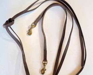 119 BrownSuppleLeatherSplitRein