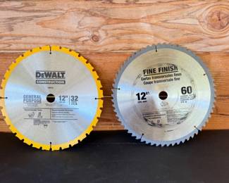 148 BrandNew12DewaltGeneralPurposeBlade12FineFinishBlade