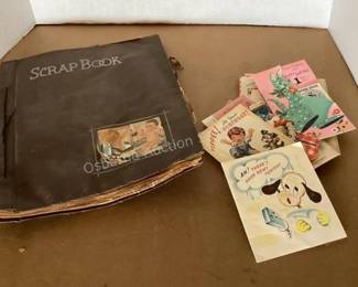 Scrapbooks of old cards