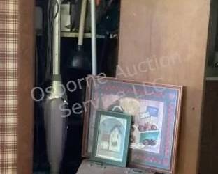 Potato bin & cleaning supplies