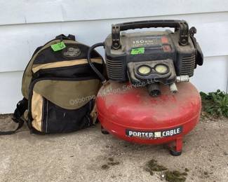 Porter Cable air compressor