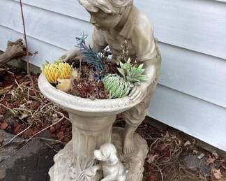 Resin statuary