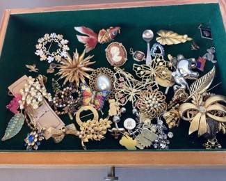 Costume pins (vintage to modern)