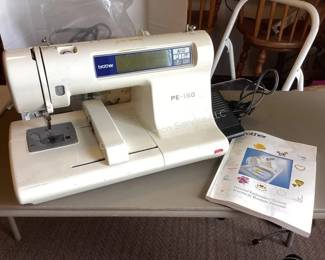 Brother PE-150 embroidery system