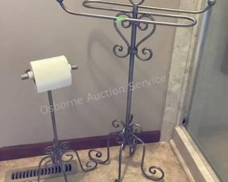 Bathroom TP & Towel holders