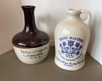 Vintage advertising jugs